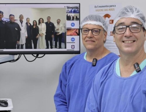 Médico de Monte Alto integra equipe na pioneira cirurgia robótica remota do Hospital de Amor
